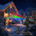 CAIYUE Outdoor Christmas Projector, Three Color RGB Waterproof Projector
