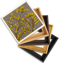 12x12 Solid Wood Canvas Floater Frame (12"x12", Black)