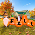 7FT Fall Inflatables Outdoor Decorations Blow Up Pumpkin with Built-in LEDs