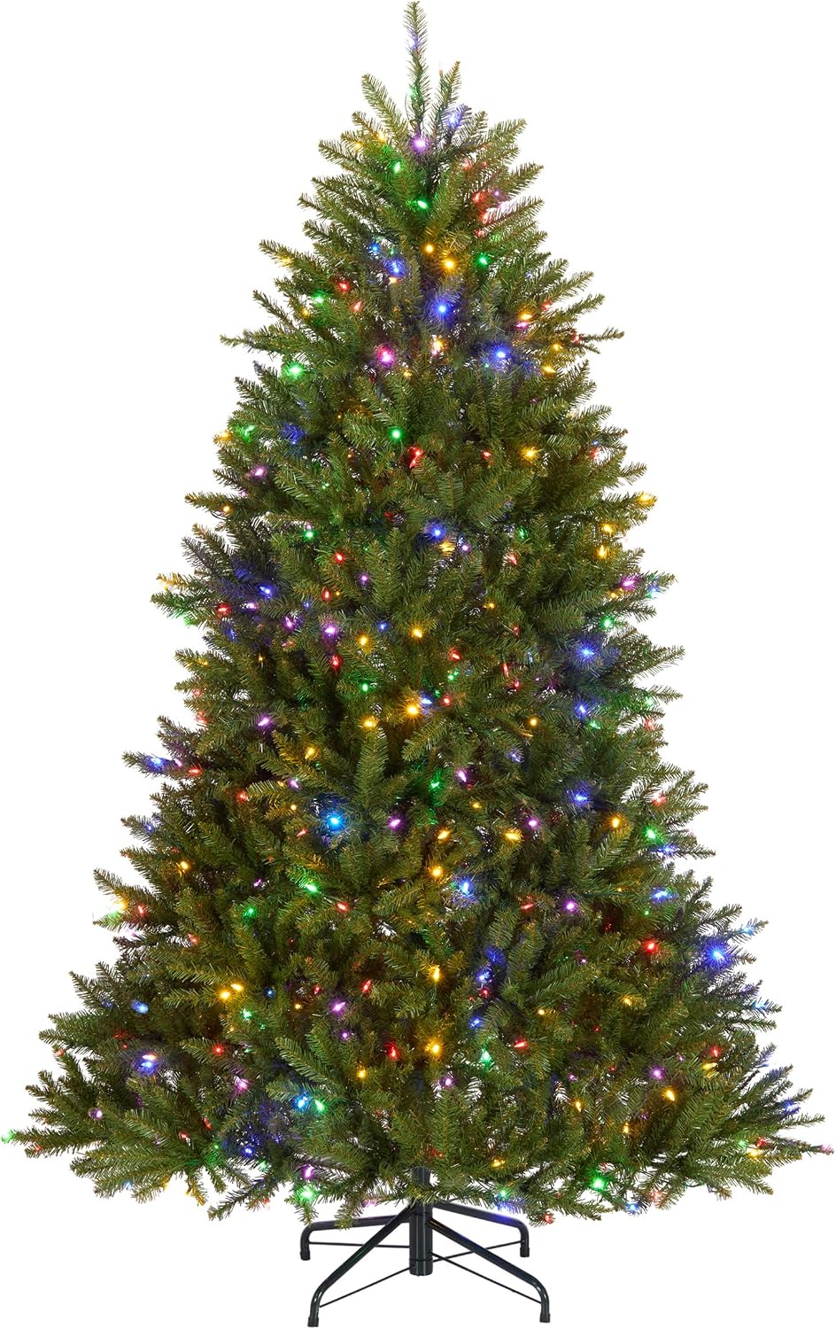 National Tree Company 7ft Pre-Lit Dunhill Fir Artificial Christmas Tree