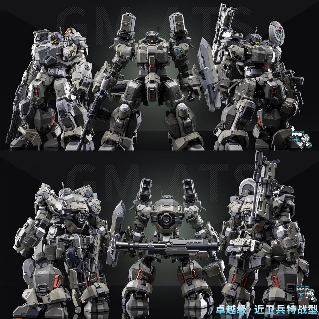 pipigirl moshow mecha assembly free mech action figure showing dimensions