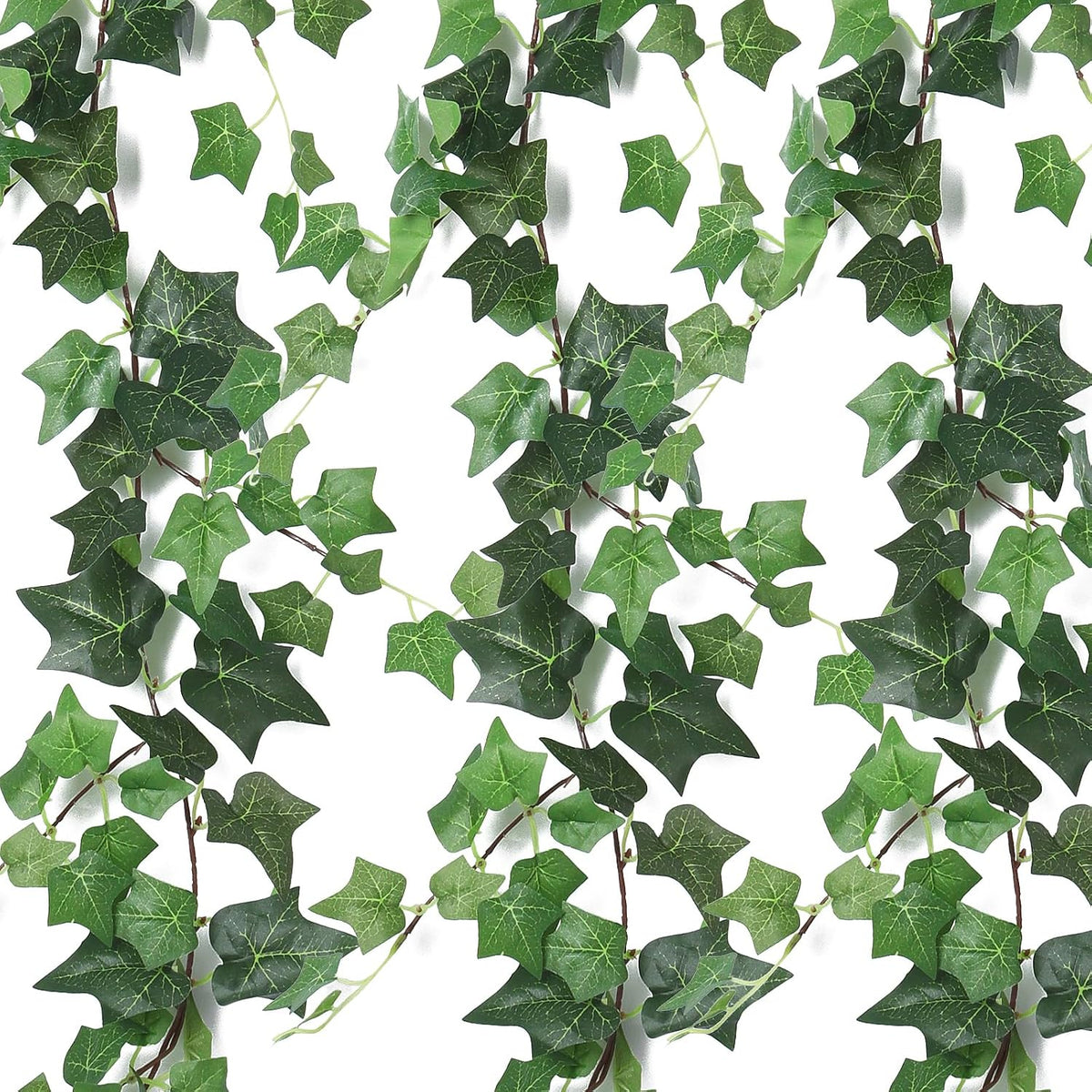 RECUTMS 6Strand Artificial Ivy Greenery Garland Silk Fake Vines Plant 6.3Ft