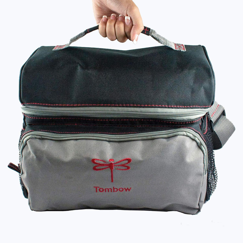 Tombow 56177 Storage Tote, Black and Grey. Perfectly Stores All of Your Tombo...