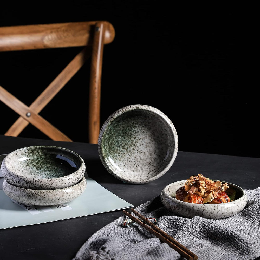 Uaral Salad Plate Appetizer Plate Stoneware Serving Dishes,Japanese Dish Set ...