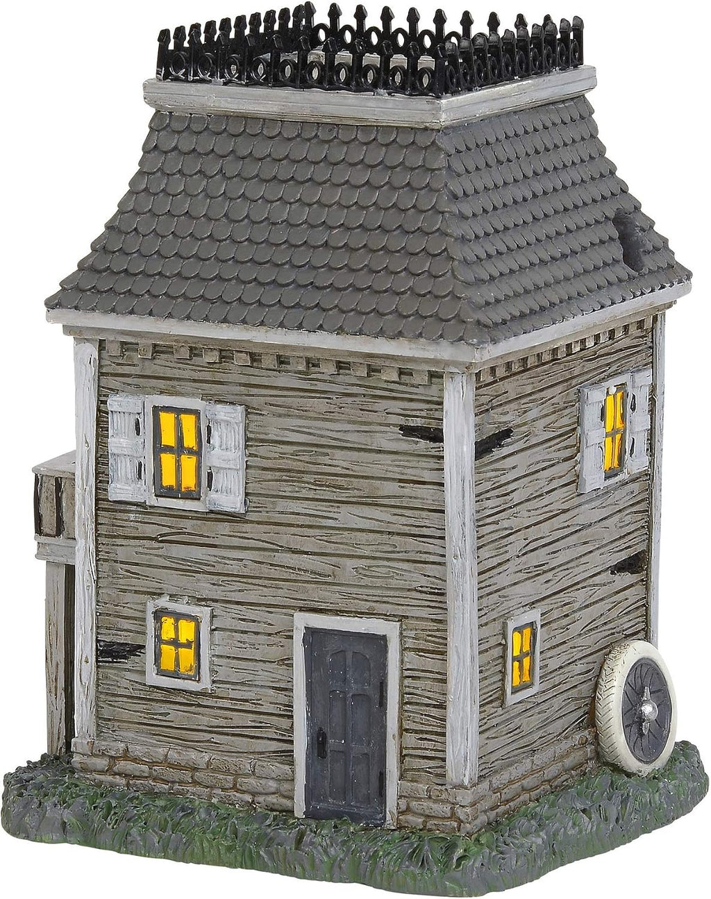 department 56 the addams family village carriage house shown in use
