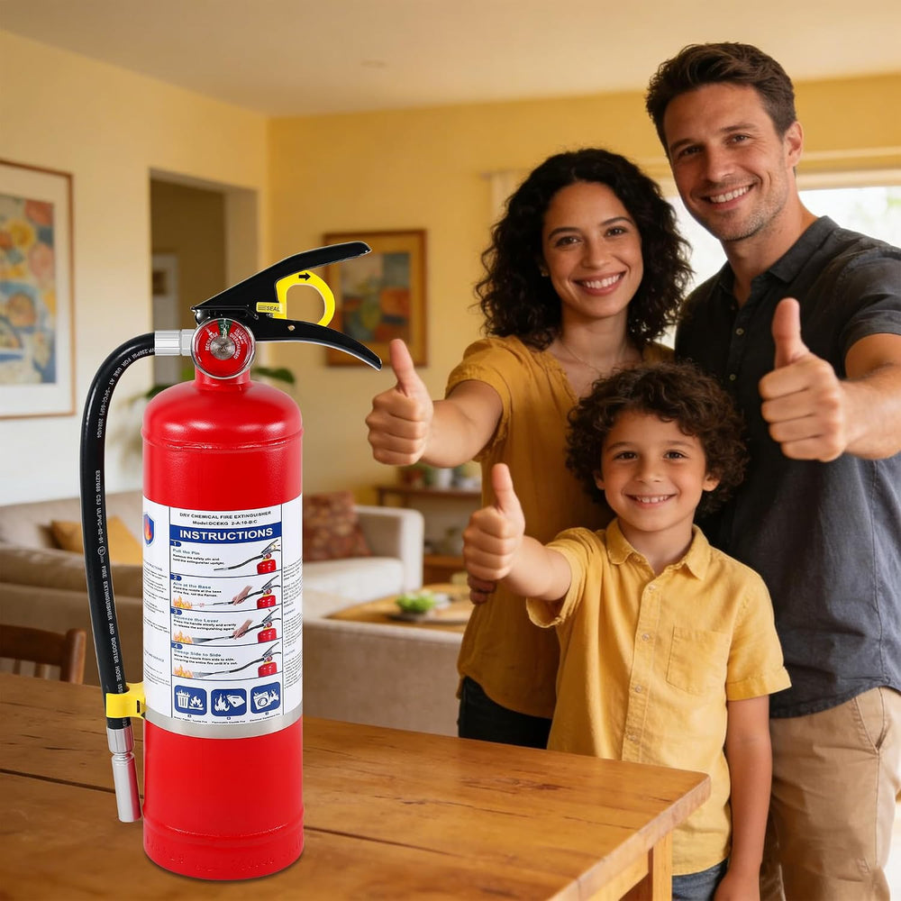 ABC Dry Chemical Fire Extinguishers, 5 lb 2a10bc Fire Extinguisher for Home, ...