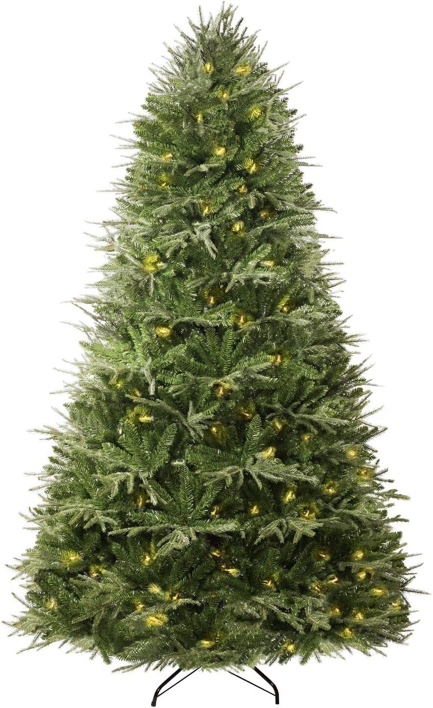 Naomi Home Camden 7.5 ft Pre-Lit Christmas Tree, 600 Warm Lights