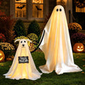 2 Pack Spooky Ghost Dog Halloween Decor Indoor for Party Decorations