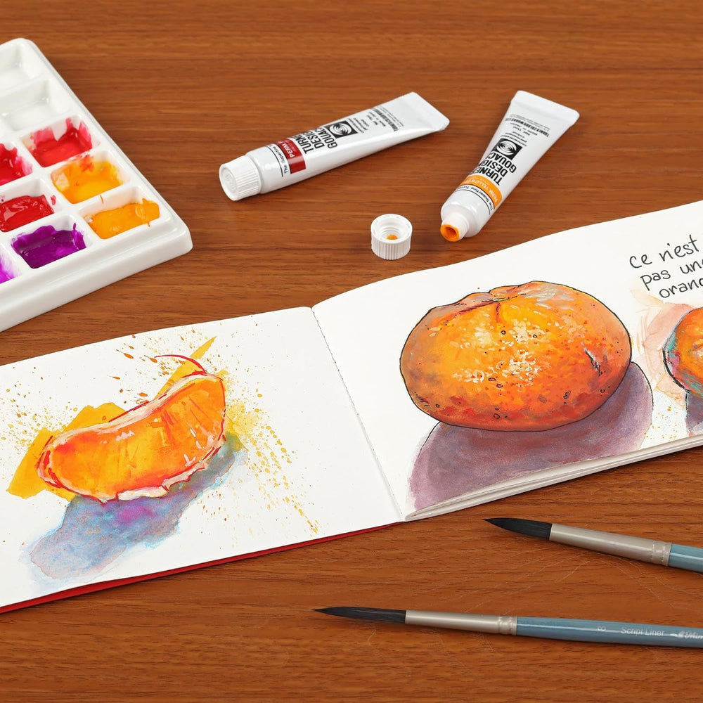 New York Central Eternity Ninety Flat Book- 4x6" Sketch Watercolor Journ...
