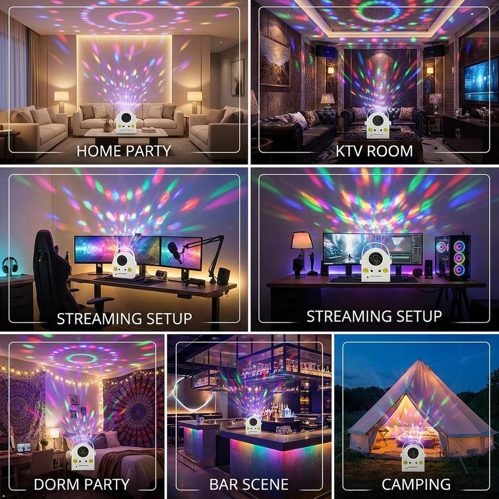 Disco Ball Party Lights, DJ Party Stage Light