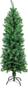 Suunyglade 4FT Green Artificial Christmas Tree, Premium Hinged Pine Tree