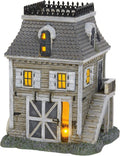 Department 56 The Addams Family Village Carriage House Lit Building, 6.1 Inch, Multicolor