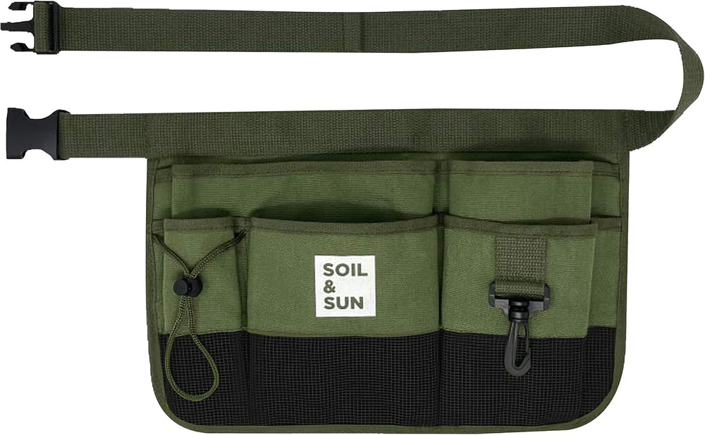 Soil & Sun Garden Tool Belt for Women, Tool Apron, Utility Belt Women, Te...