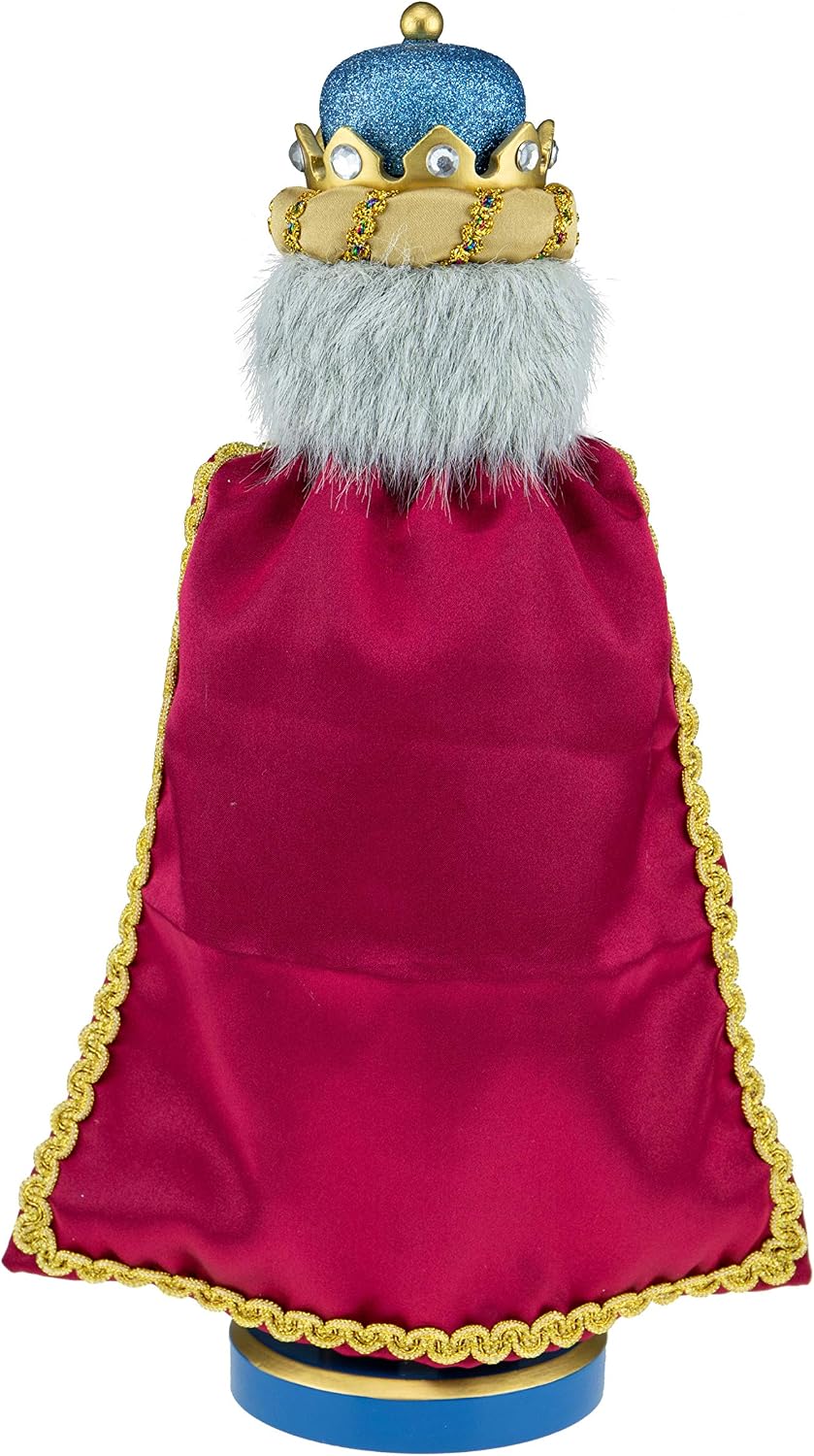clever creations wiseman with frankincense 14 inch traditional, close-up detail