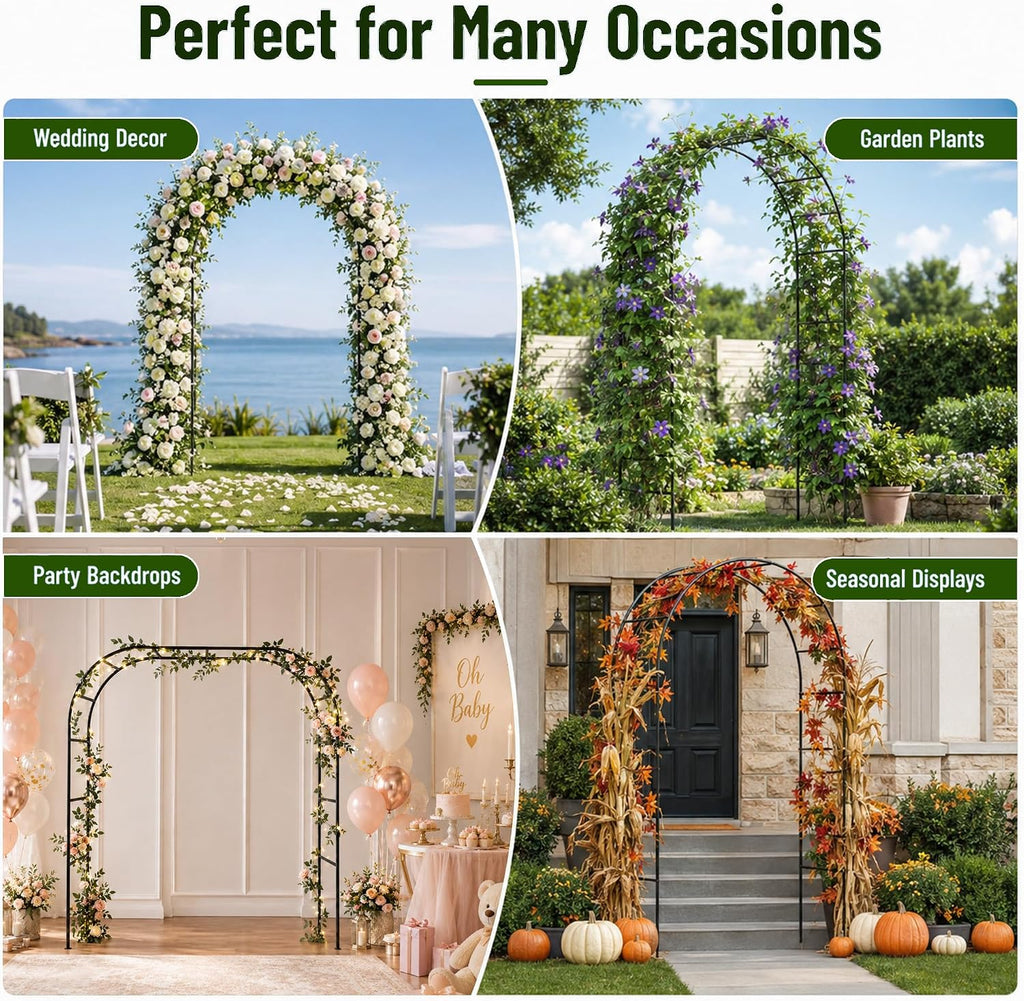 sunlph thickness metal garden arch trellis for climbing on a desk or shelf