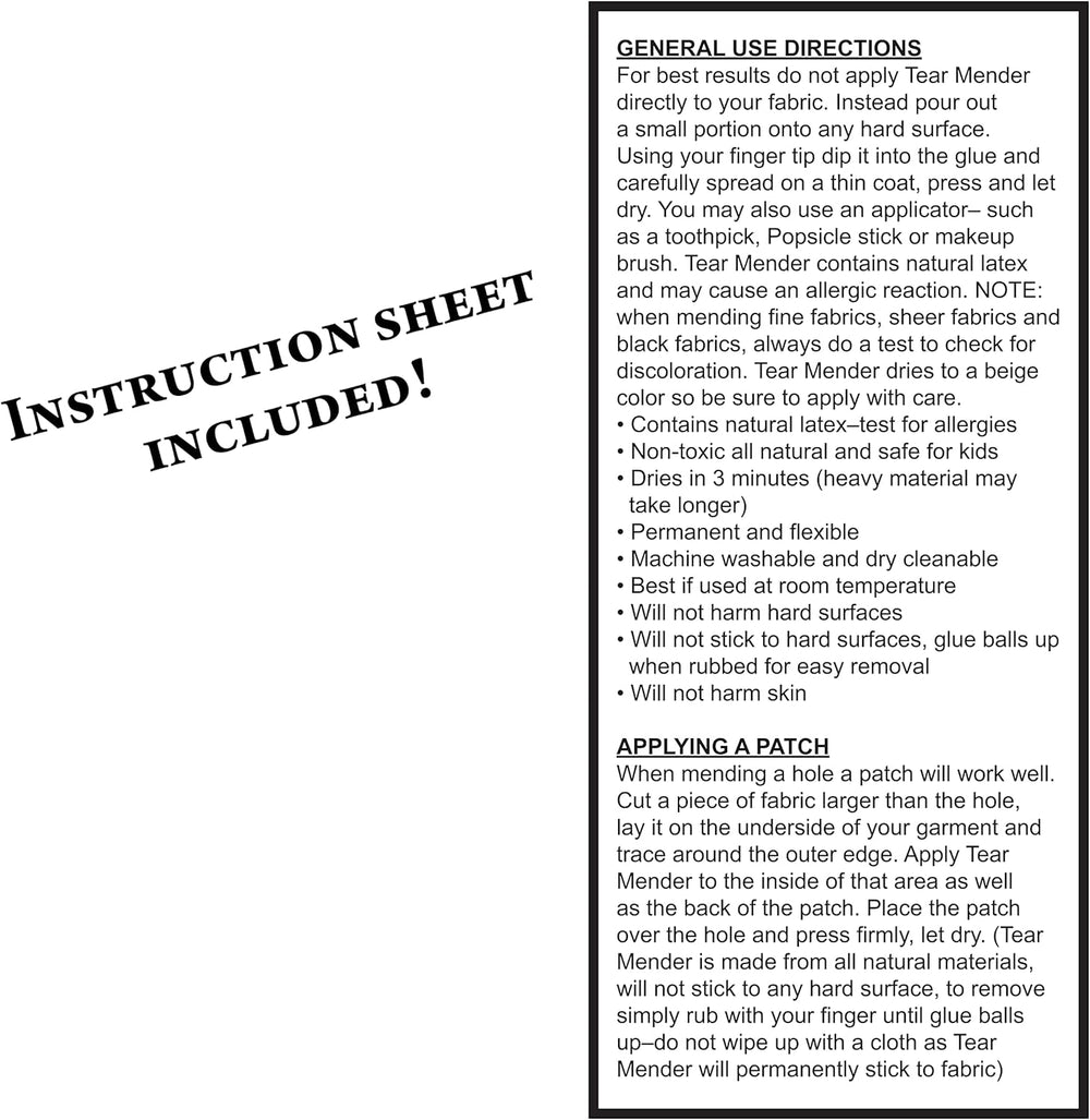 Outdoor Canvas Patch Kit to Repair Pop-Up Campers, Canvas Tents, Boat Covers,...