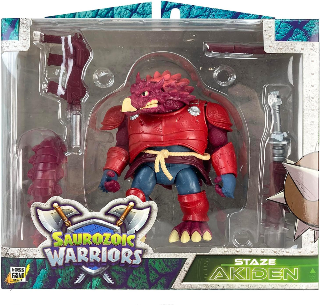 boss fight studio saurozoic warrior wave 2, set, side view