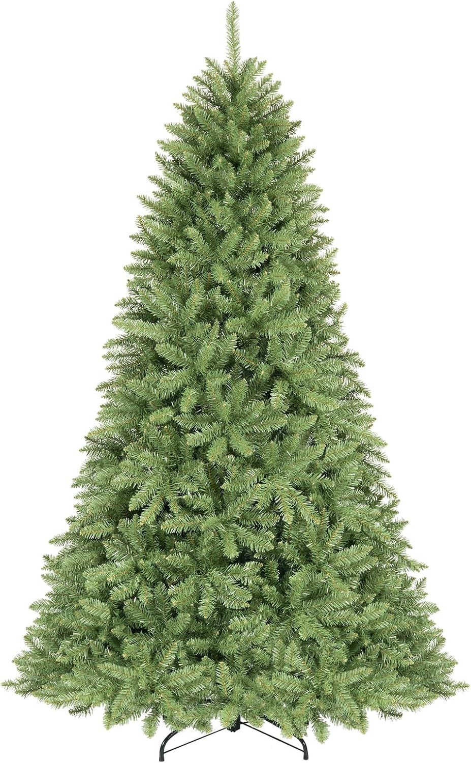 Goplus 6.5 ft Artificial Christmas Tree with 1838 Lush PVC Branch Tips