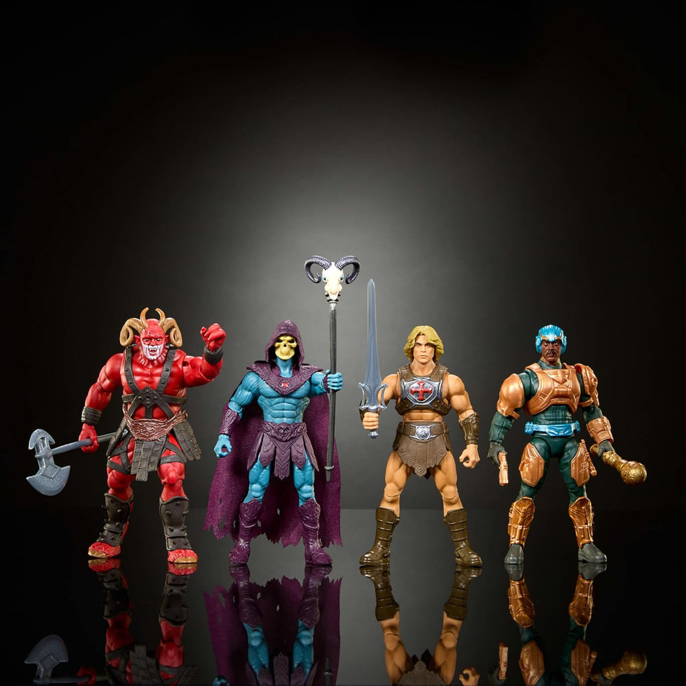 Masters of the Universe Movie He-Man, Skeletor, Man-at-Arms, Goat Man