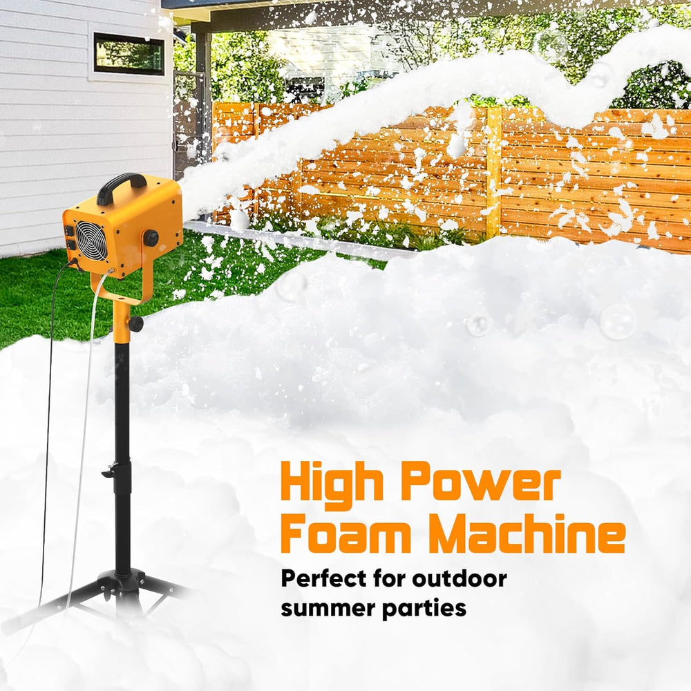 Foam Machine for Party, 1000W Foam Party Machine With Water Pump