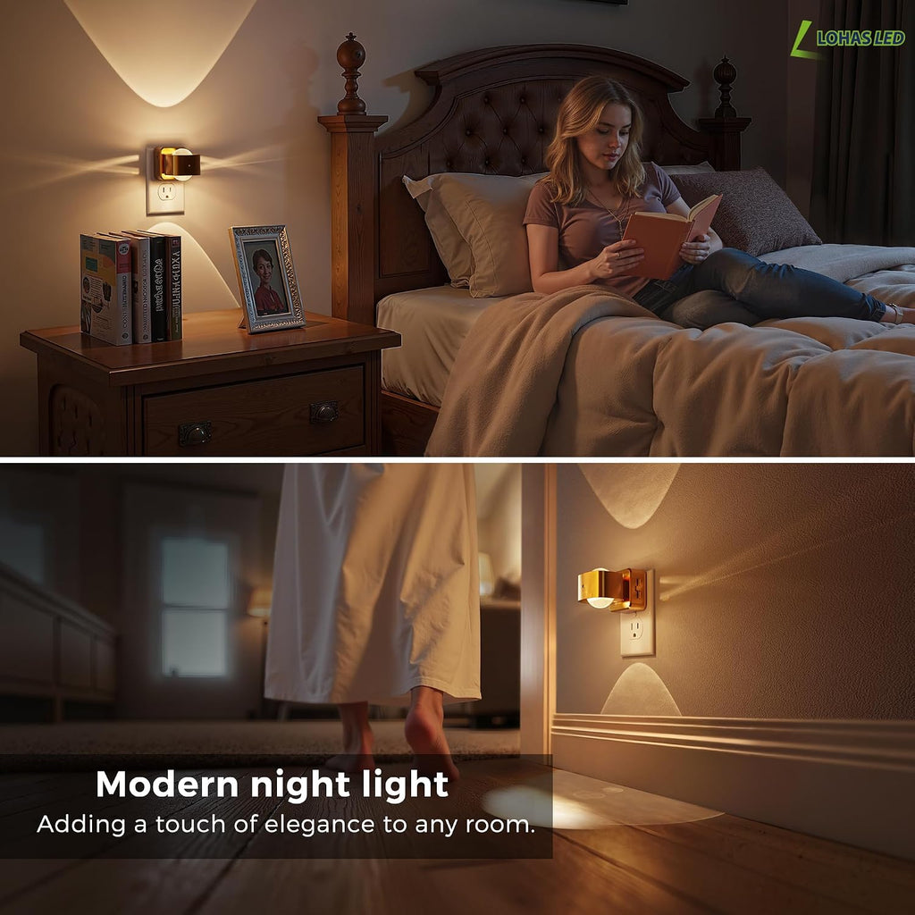l lohas led night light projector, night lights, package contents