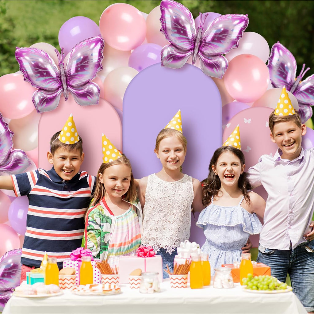 Foilswirl 34 Pcs Butterfly Party Decor, Butterfly Arch Backdrop Cover