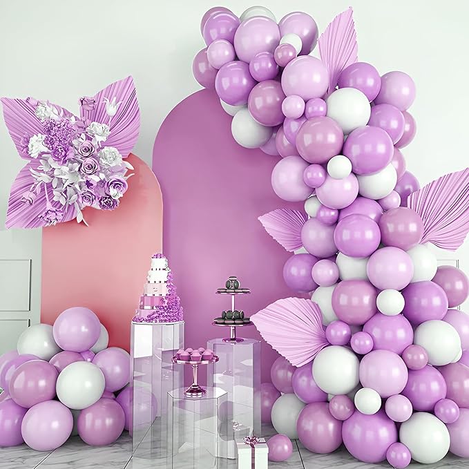 Wedding Arch Cover 7.2FT 6.6FT 6FT Arch Backdrop Cover Spandex Fitted Arch Cover for Round Top Chiara Backdrop Stand Covers for Wedding Birthday Party Baby Shower Banquet Ceremony Decoration (Set of 3)
