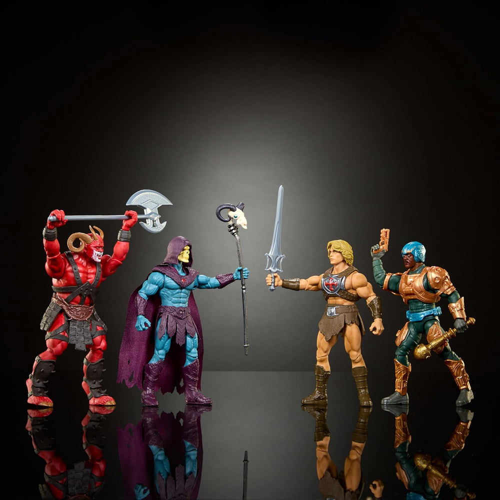 Masters of the Universe Movie He-Man, Skeletor, Man-at-Arms, Goat Man