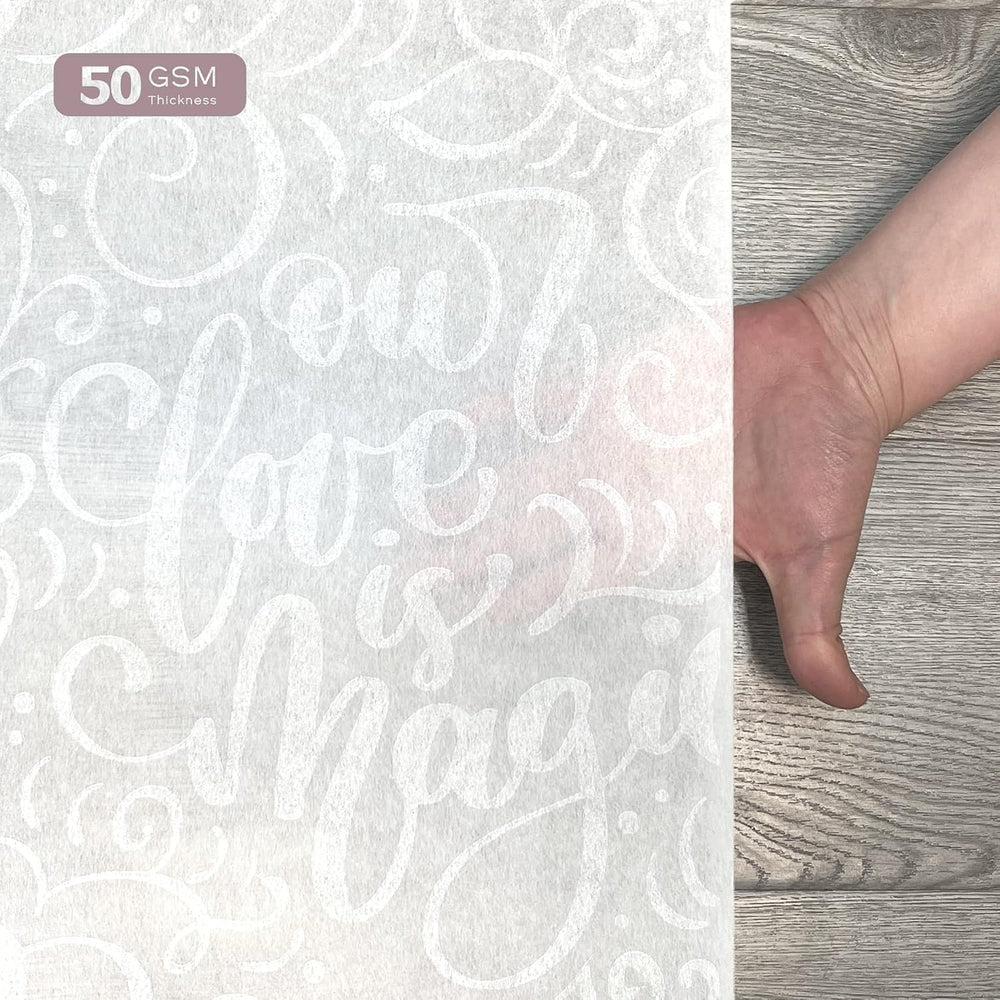 EZLucky Heart Print Aisle Runner