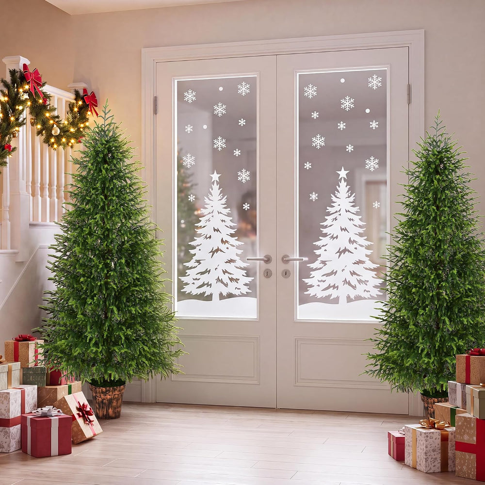 BLEUM CADE 6FT Christmas Tree with Pot, Norfolk Pine Christmas Tree Decor