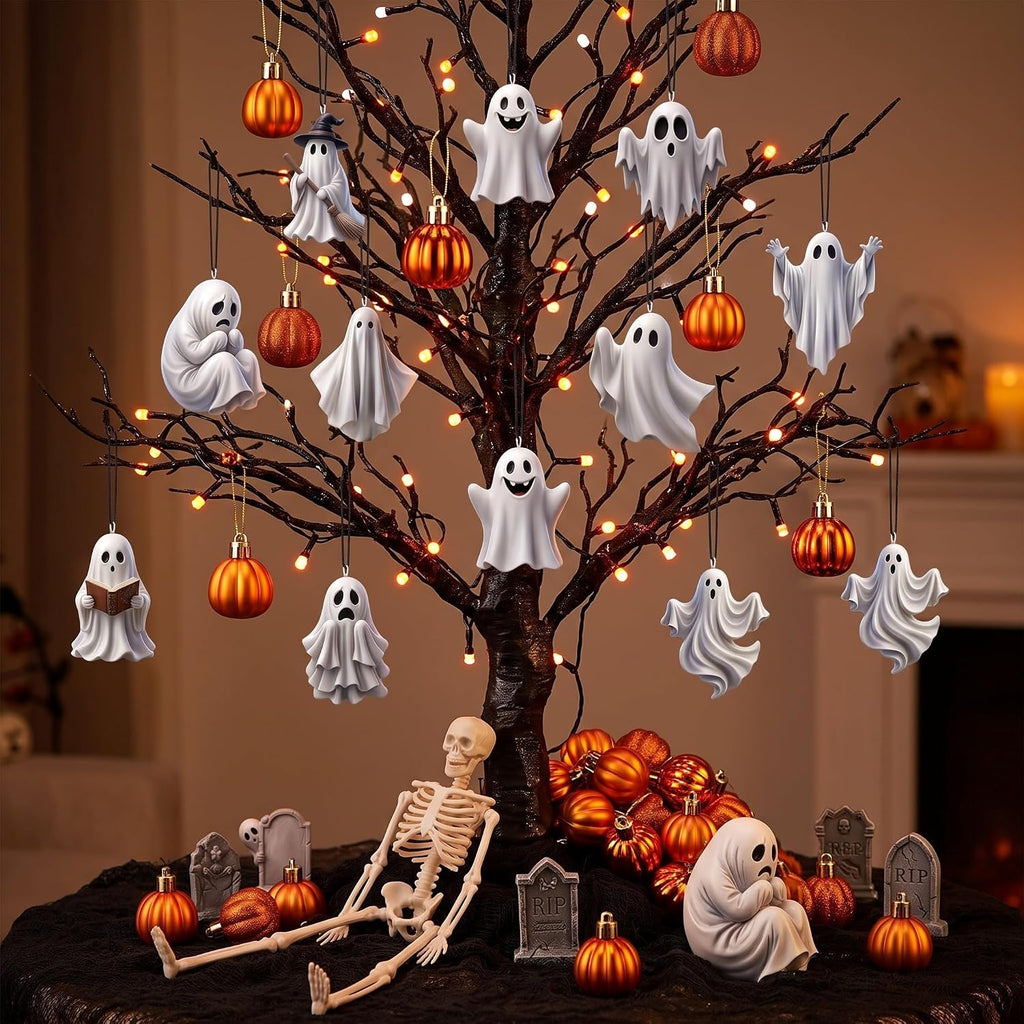 Vinsot 72 Pcs Halloween Ornament for Tree Halloween Decorations Indoor