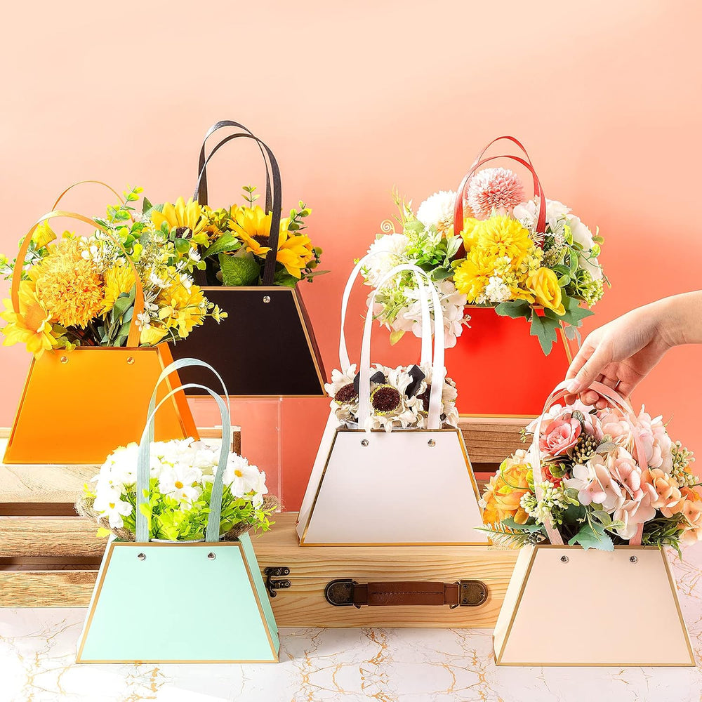 TaoBary 18 Pcs Mother's Day Floral Bouquet Boxes for Arrangement Wedding ...