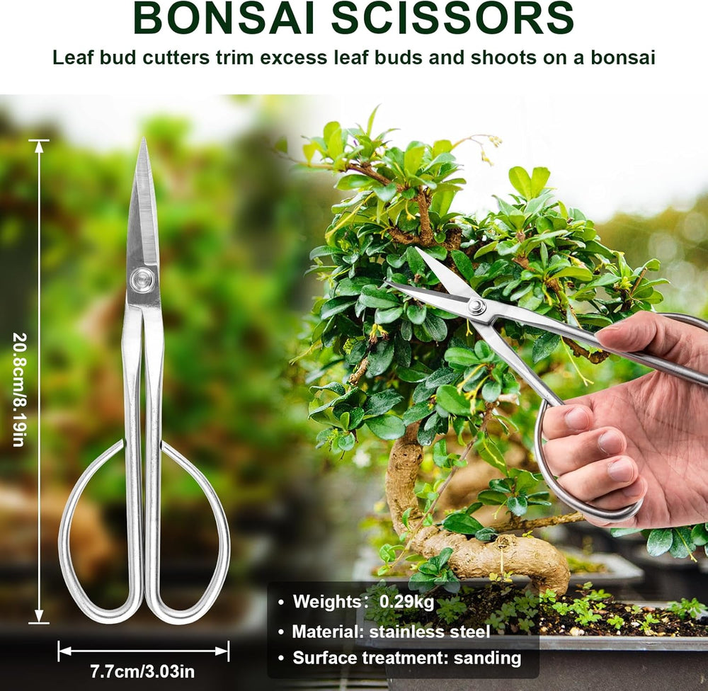 6 PCS Bonsai Pruning Tool Set, 6 Different Roles of Scissors to Meet All the ...