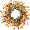 Artgar Fall Wreath, 24 Inch Fall Wreaths for Front Door