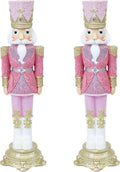 Sunnydaze Kenneth the Princely 3ft Nutcracker Statue, Christmas Decoration