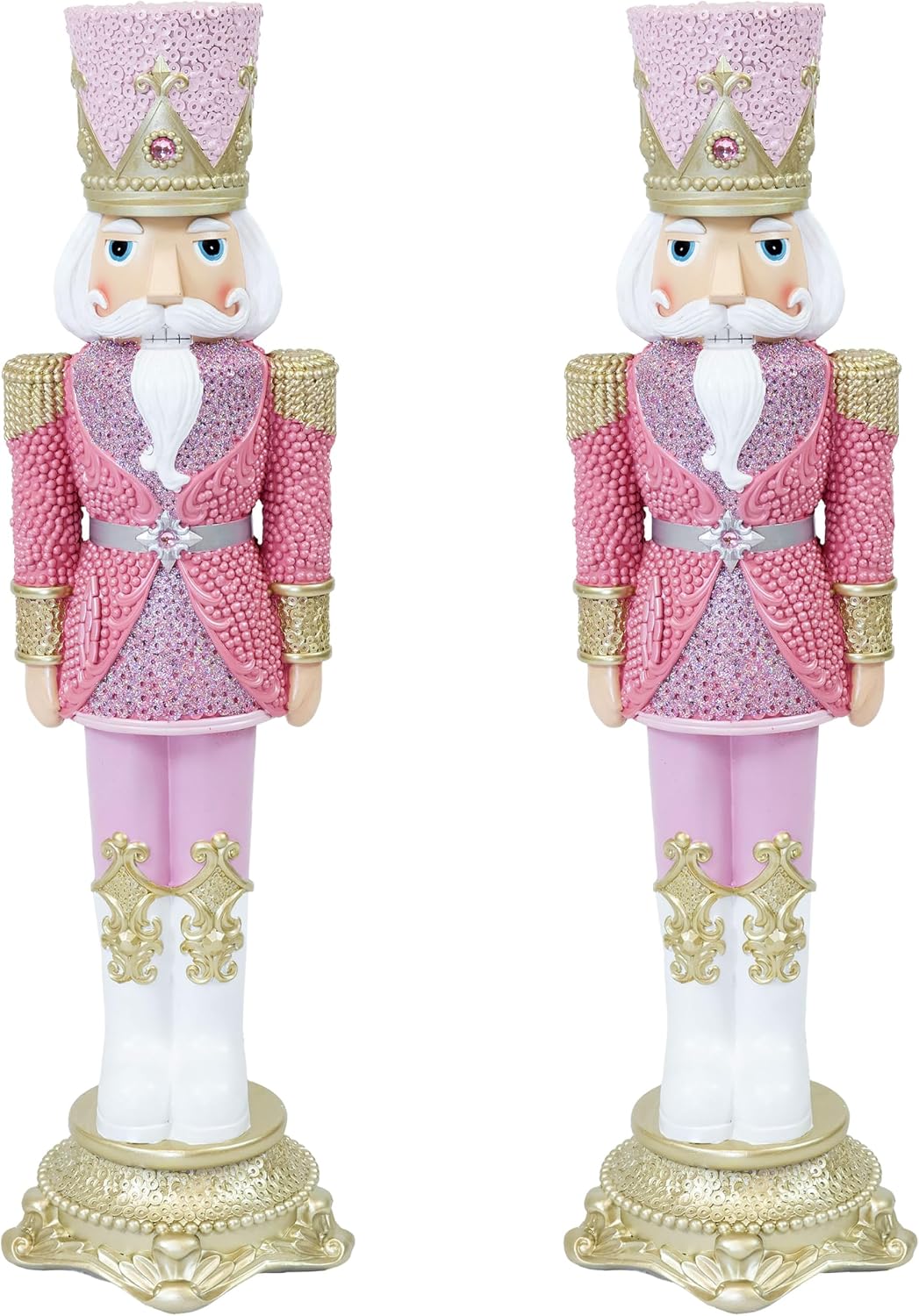 Sunnydaze Kenneth the Princely 3ft Nutcracker Statue, Christmas Decoration