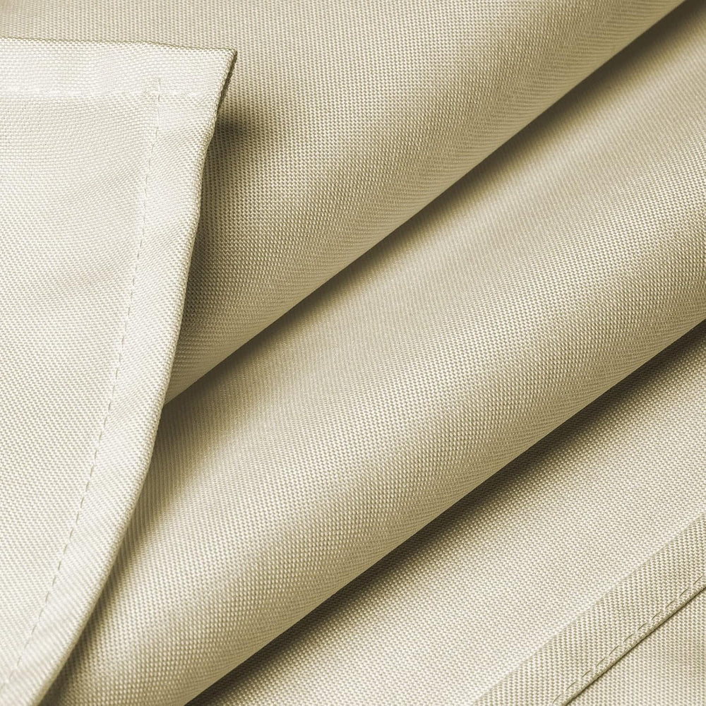 Lann's Linens 10 Pack 90 x 132 Inch Rectangular Tablecloth, Washable Poly...