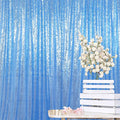 ShinyBeauty 10FTx10FT Baby Blue Sequin Backdrop | Sparkle Photo Background for Wedding & Baby Shower | Glitter Fabric for Photography | Elegant Party Decor