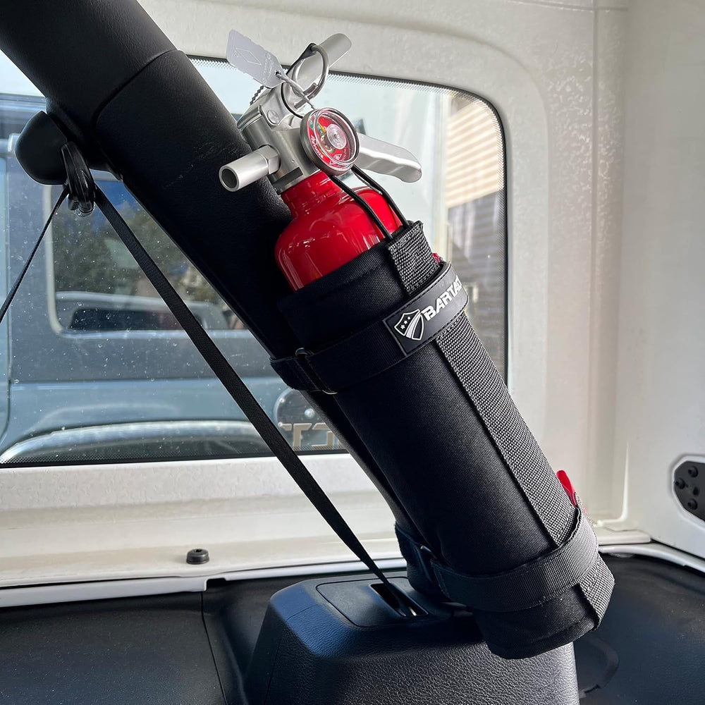 Bartact - 2.5 lb Roll Bar Fire Extinguisher Mount for Vehicle Holder, Adjusta...