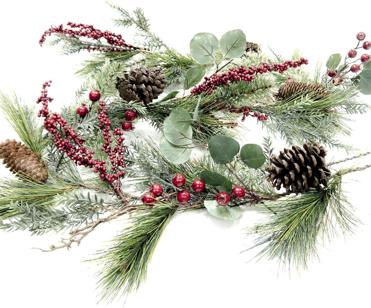 Brighton Pine Christmas Garland 72 Inch