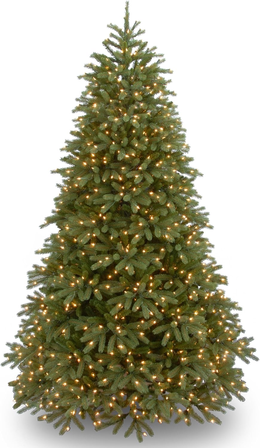 National Tree Company 7.5ft Pre-Lit Jersey Fraser Fir Medium Christmas Tree