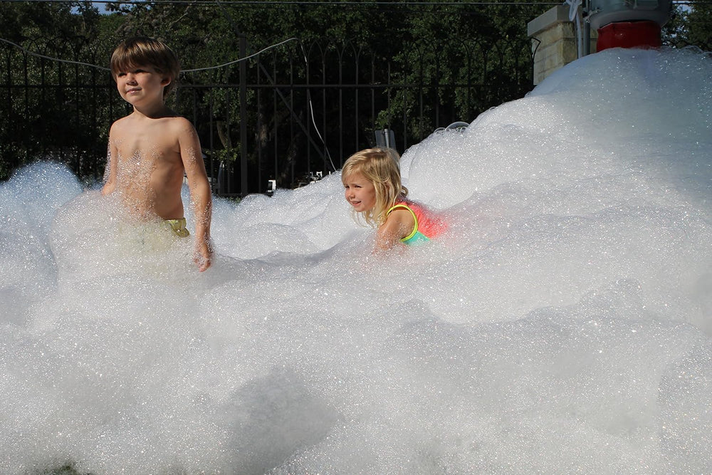Most Reliable bubble party mix; Hours of foam; Works with all Foam Machines