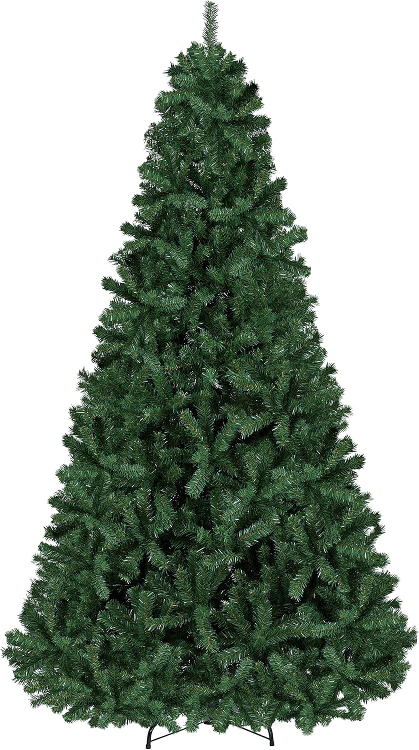 Yaheetech 7.5ft Artificial Christmas Spruce Tree, Realistic Premium Unlit