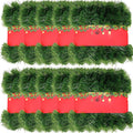 Hotop 10 Pcs 650 FT Christmas Garland Bulk Greenery Decorations, Classic