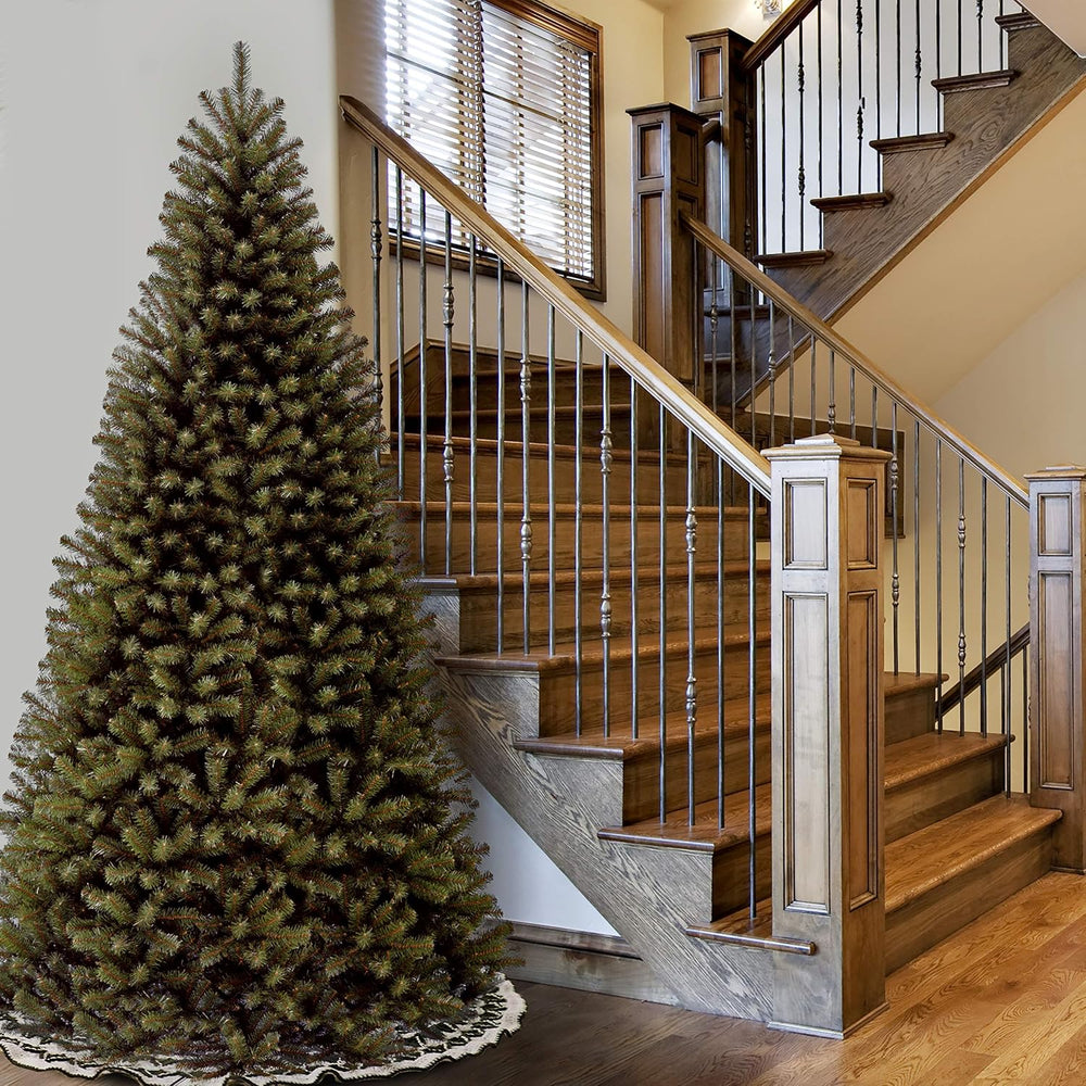 National Tree Company 7ft Pre-Lit Downswept Douglas Fir Christmas Tree