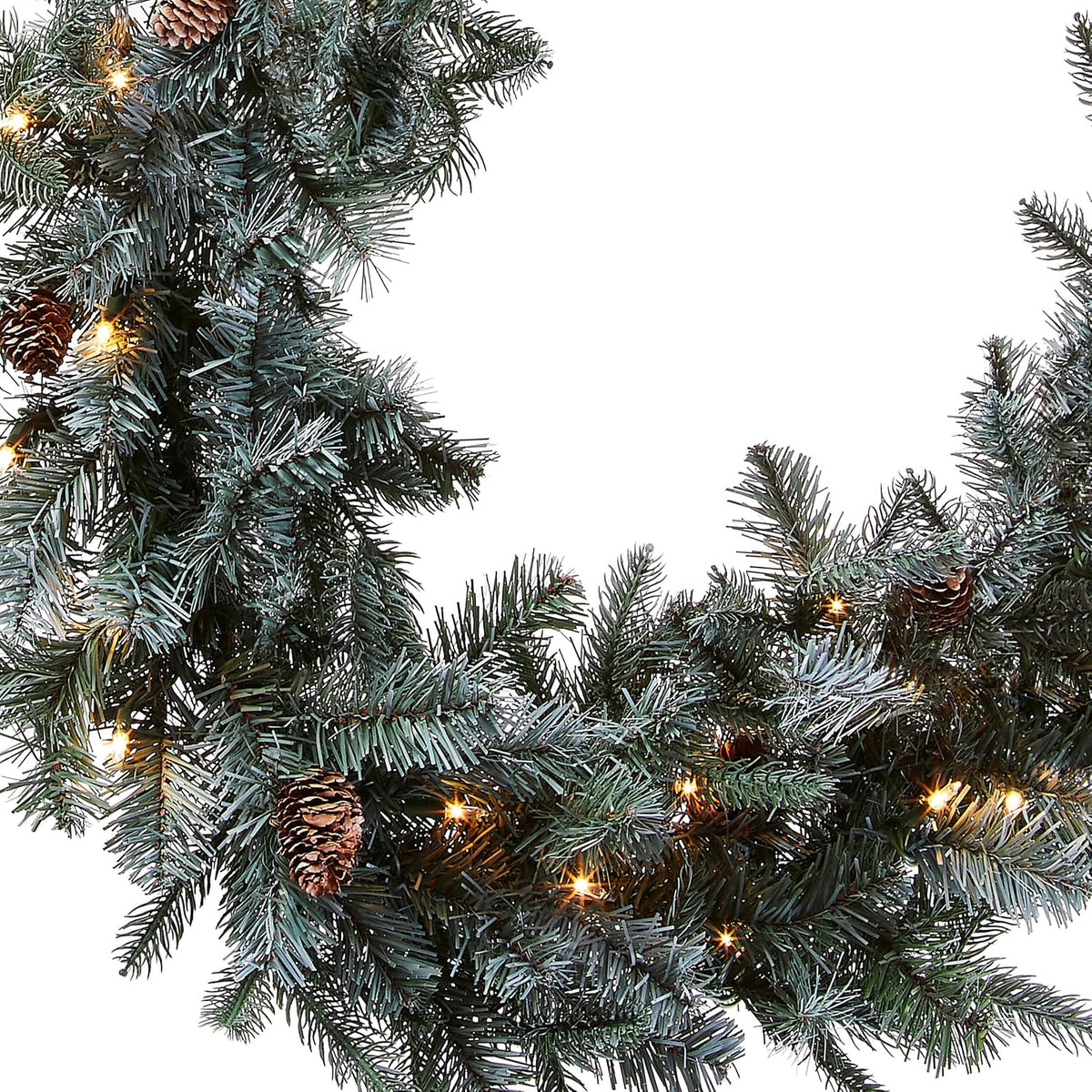 National Tree Company 9ft Pre-Lit Arctic Spruce Christmas Garland