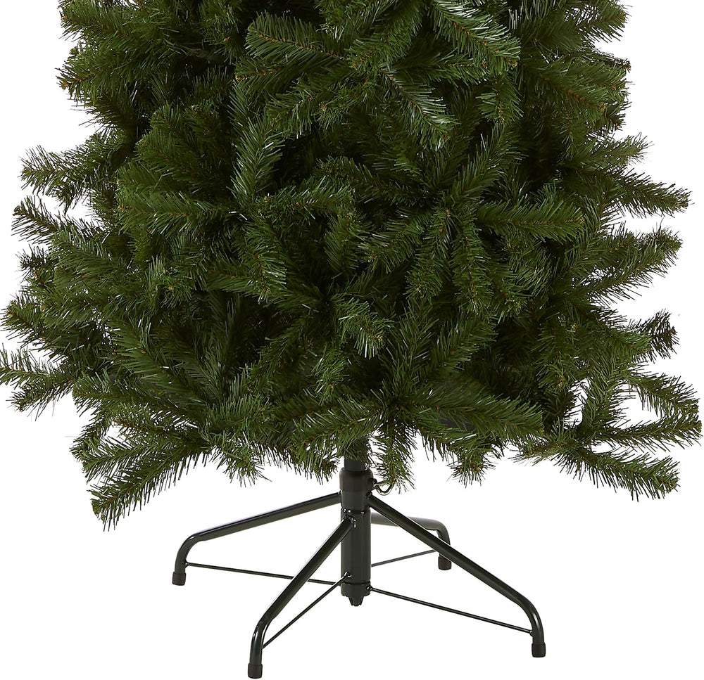 National Tree Company 7ft Unlit North Valley Spruce Slim Christmas Tree