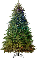 Balsam Hill 7.5 ft Pre-Lit Classic Blue Spruce - Artificial Christmas Tree with 540 Twinkly Lights, Easy Plug Technology, Premium Stand for Indoor Holiday Decorating