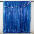 ShinyBeauty Sequin Backdrop Royal Blue 10x10FT Backdrop for Photography Blue Wedding Backdrop 10FT Baby Birthday Photo Booth Backdrop Glitter Backdrop for Party Fabric Backdrop