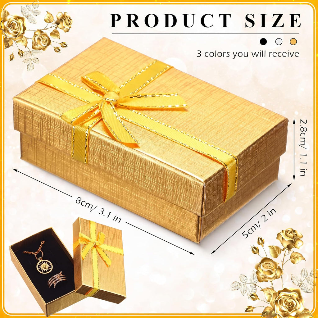 bucherry small jewelry gift boxes with lids and shown in use